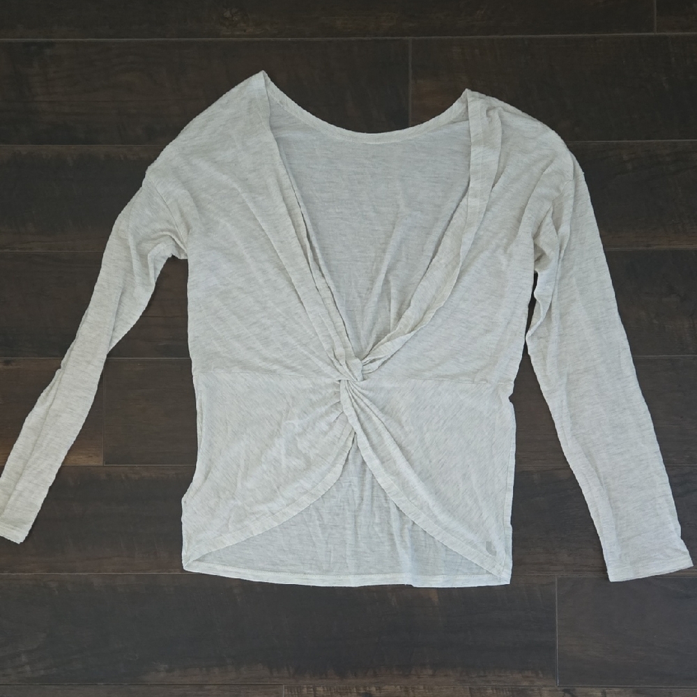Lole Reversible Gray Long Sleeve Women's Top